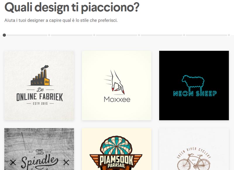 come creare un logo personalizzato online con 99designs