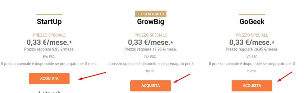 come scegliere dominio e hosting su siteground