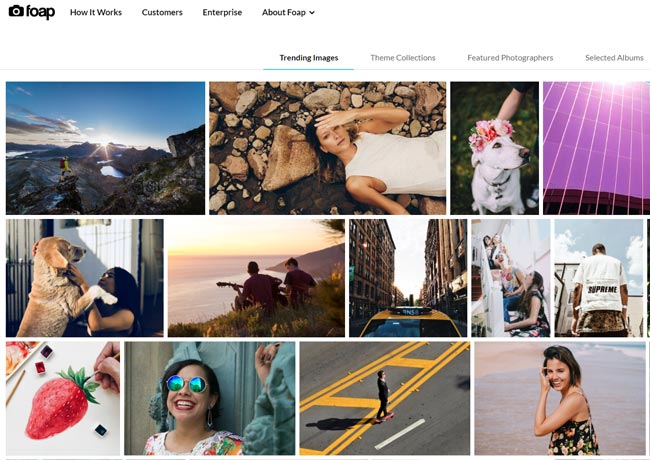 foap portfolio per fotografi su instagram