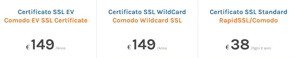 Certificati SSL