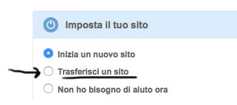 trasferire un sito su siteground
