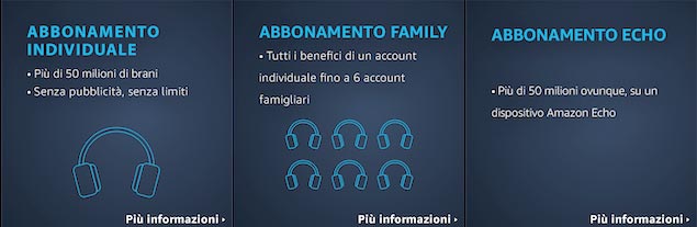 costo di Amazon Music Unlimited