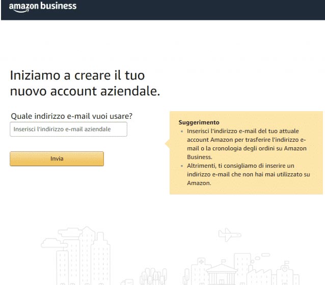 come attivare amazon business amazon per aziende italia