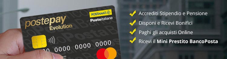 3) Come ricaricare la carta postepay evolution