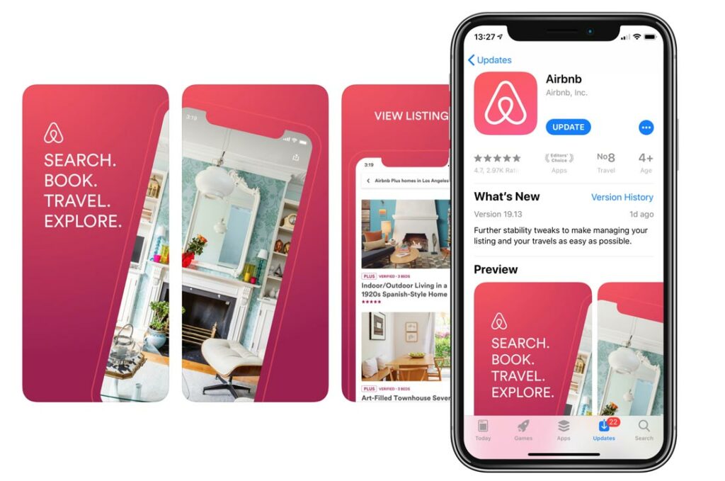 La App di Airbnb