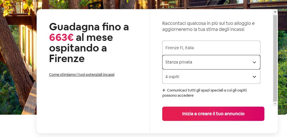 Come affittare la propria casa / appartamento / stanza con AirBnb