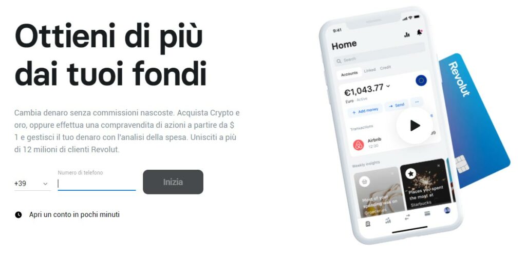 Come funziona Revolut e l'educazione finanziari per minorenni