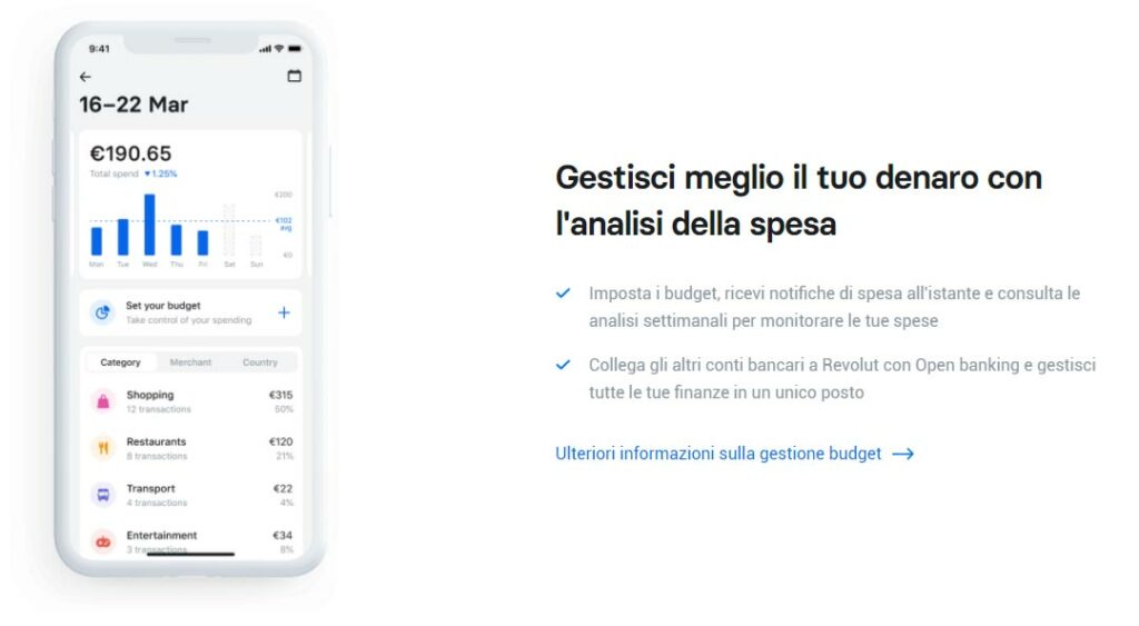 Gestione delle finanze semplificata con revolut