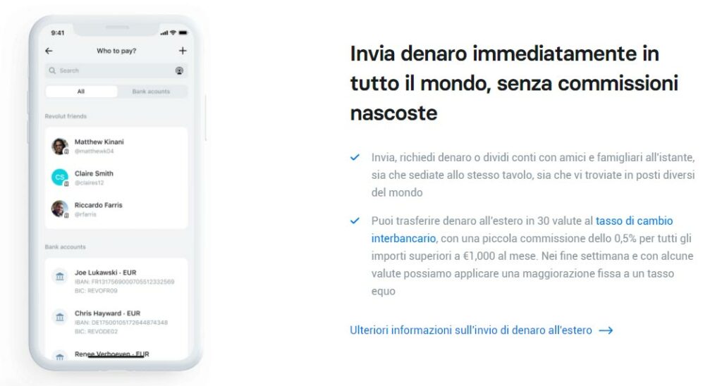 tassi di cambio revolut