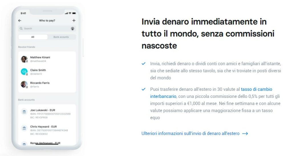 tassi di cambio revolut