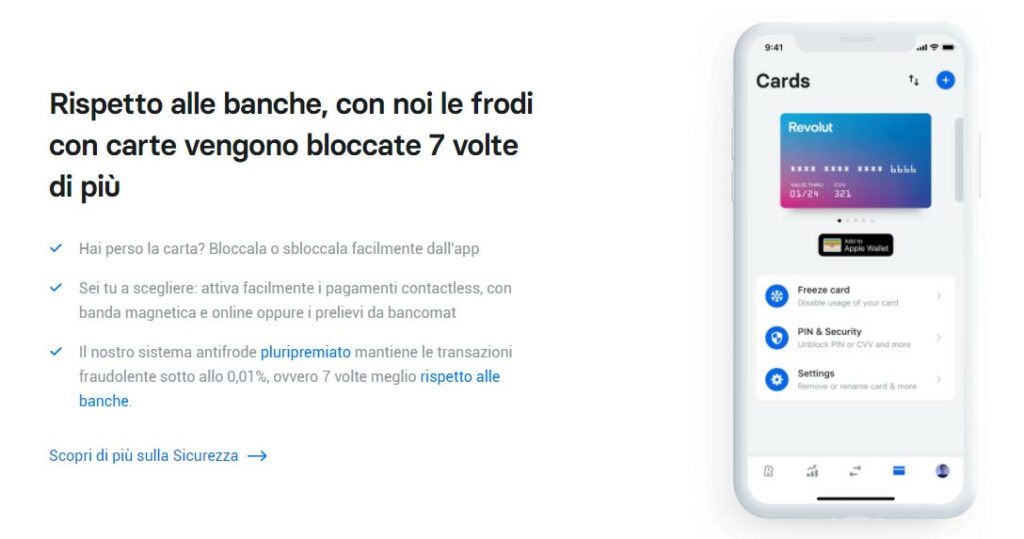 Revolut Contatti e Supporto italiano e carta revolut assistenza