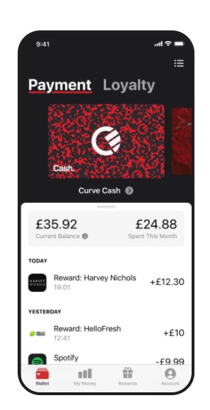 carta curve cashback