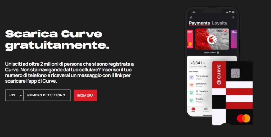 come richiedere carta curve bonus