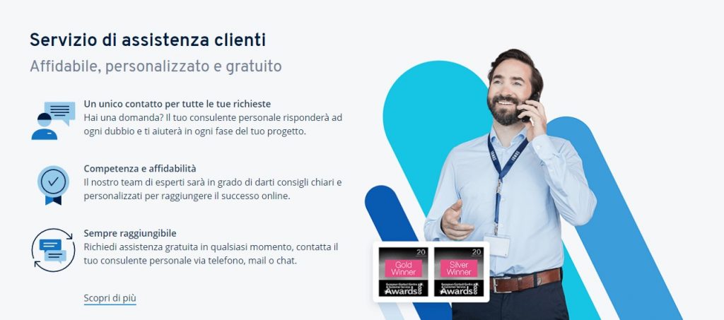 ionos provider di hosting