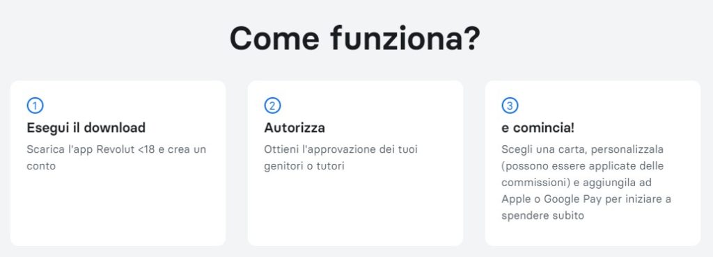 come funzionano le Carte prepagate per bambini e ragazzi di revolut