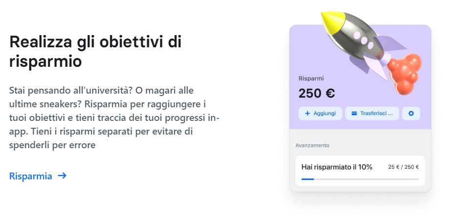 carte ricaricabili per minorenni